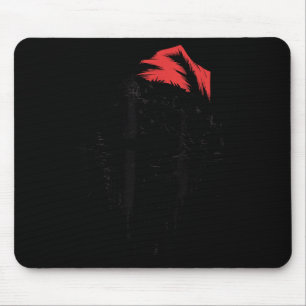 Nge Christmas Cat Chaotic Vintage Anti Xmas Horror Mouse Mat