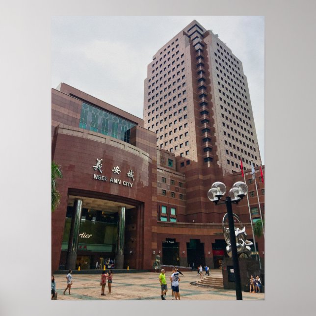 Ngee Ann City Shopping Mall Singapore Poster (Front)