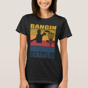 Ngin Chains For A Frisbee Golf Fan Disc Golf T-Shirt