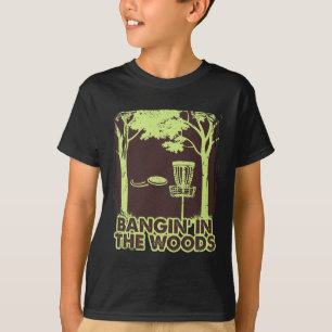 Ngin In The Woods Funny Disc Golf Frisbee T Shirt 