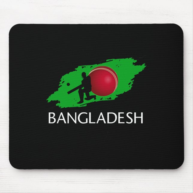 Ngladesh Cricket Jersey Tsman  Mouse Mat (Front)
