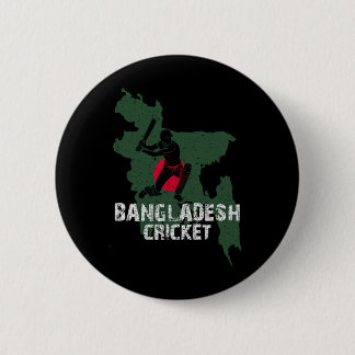 Ngladesh Cricket Shirt Gifts For Ngladeshi Map Fan 6 Cm Round Badge