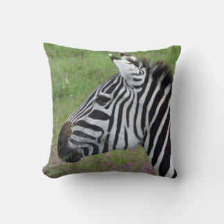 Ngorongoro Zebra Close-Up Cushion