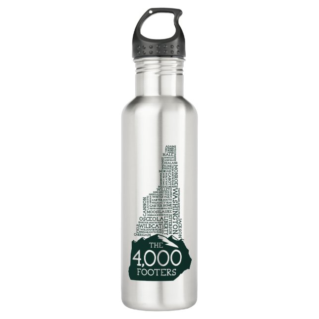NH 4000 Footers Stainless Steel Water Bottle (Front)