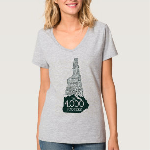 NH 4000 Footers Women's V-Neck T-Shirt