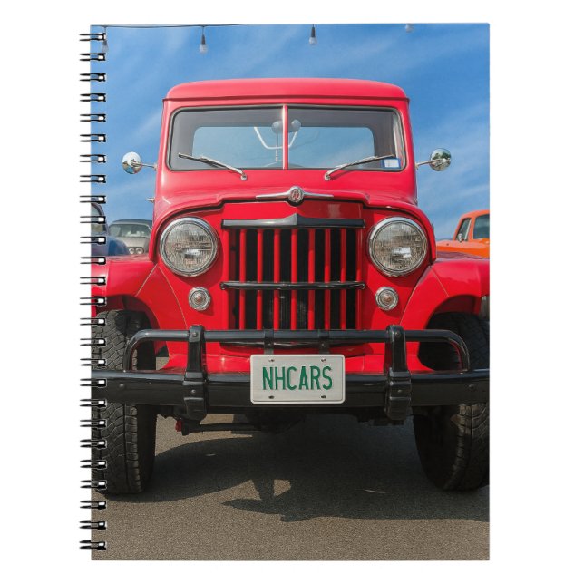 NH Antique Car  Notebook (Front)