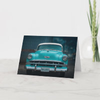 NH Antique/Classic Cars Blank Greeting 