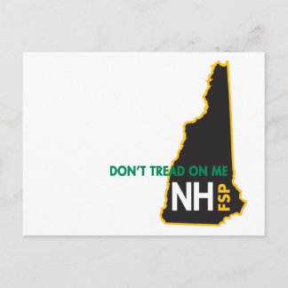 NH Don't Tread on Me Postcard
