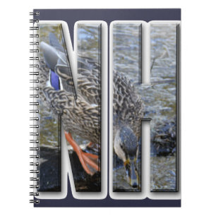 NH NEW HAMPSHIRE NOTEBOOK