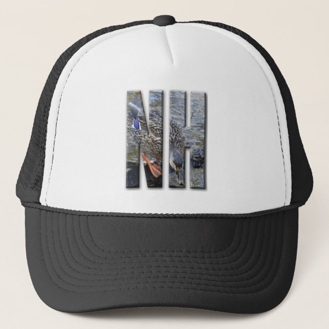 NH NEW HAMPSHIRE TRUCKER HAT (Front)