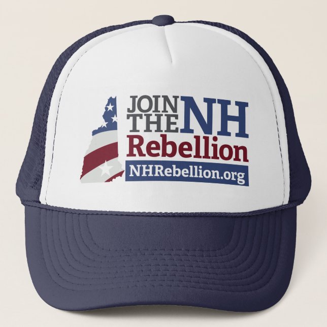 NH Rebellion Trucker Hat (Front)
