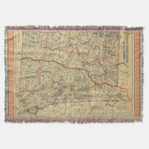 NH, Vt Throw Blanket