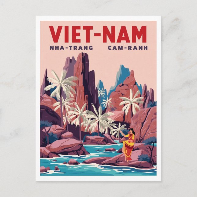 Nha Trang Cam Ranh Coast Postcard (Front)