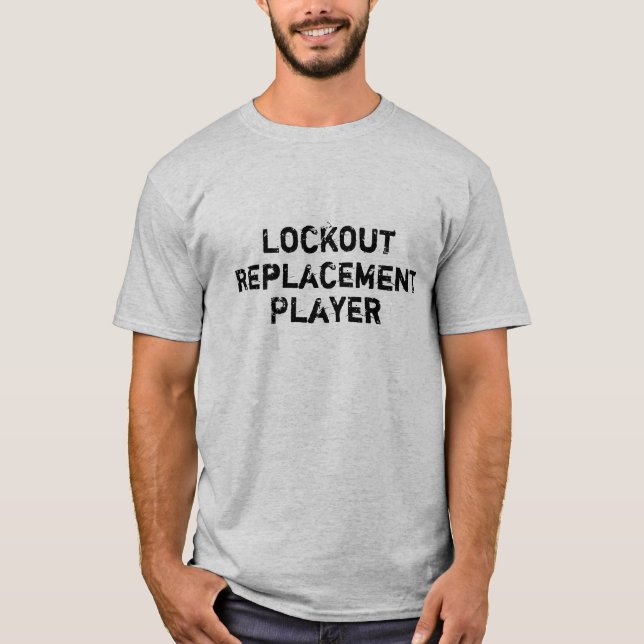 Nhl replacement player T-Shirt (Front)