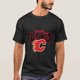 Nhl Surf Skate Calgary Flames Palm Beach T-Shirt