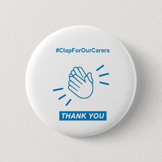 nhs_thanknologo 6 cm round badge