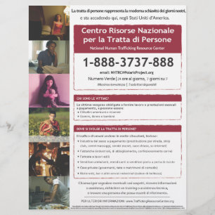 NHTRC Hotline Flyer