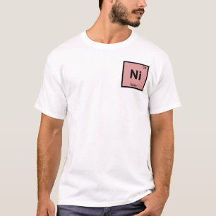 Ni - Nickel Chemistry Periodic Table Symbol T-Shirt