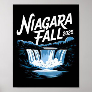 Niagara Fall 2025 Family Trip Friends Vacation Nia Poster
