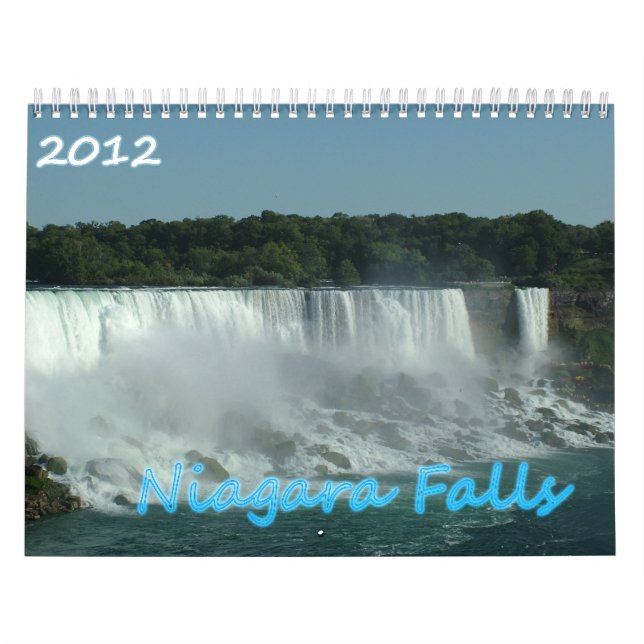 Niagara Falls 2012 Calendar (Cover)