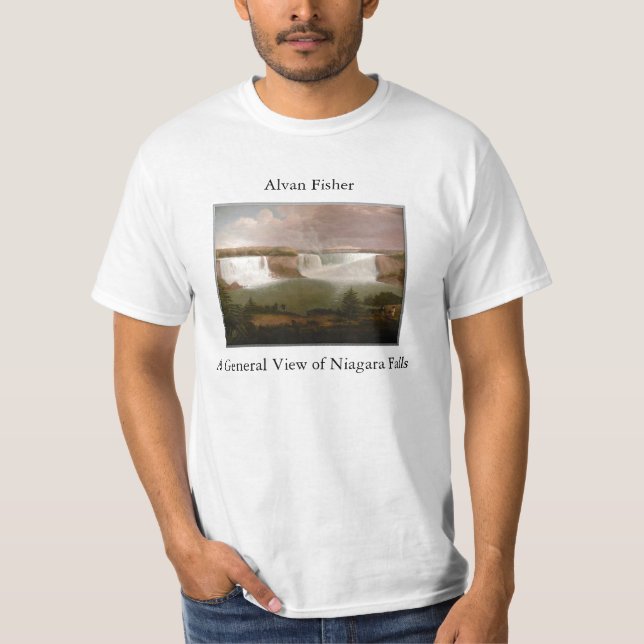 Niagara Falls by Fisher Mens T Shirt (Front)