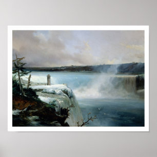 Niagara Falls, c.1837-40 (oil on canvas) Poster