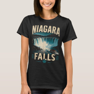 Niagara Falls Canada Adventure Design For Travel T-Shirt