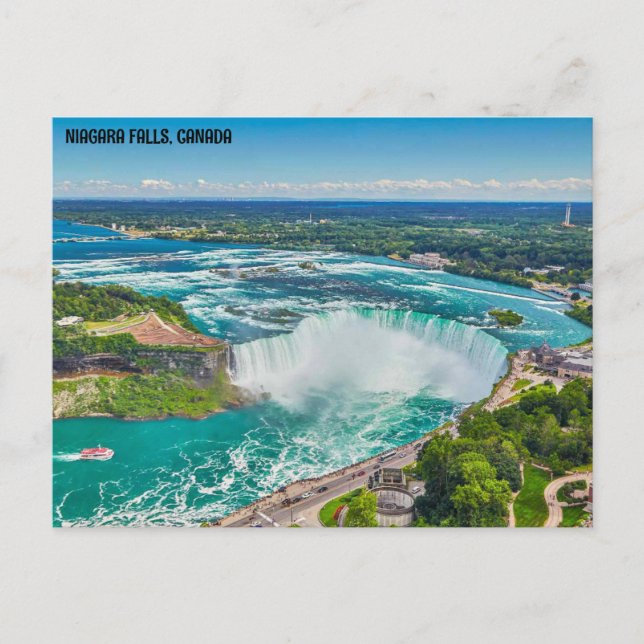 NIAGARA FALLS, CANADA POSTCARD (Front)