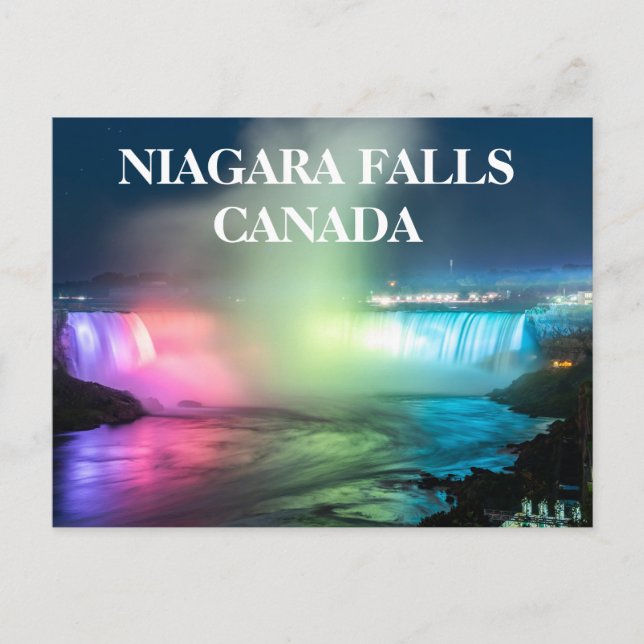 Niagara Falls Canada Postcard (Front)