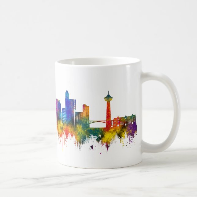 Niagara Falls Canada Skyline Coffee Mug (Right)