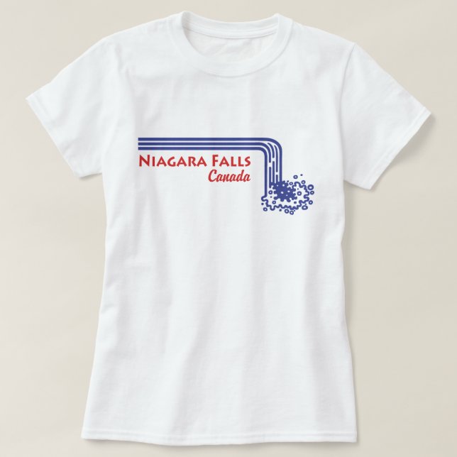 Niagara Falls Canada T-Shirt (Design Front)
