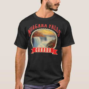 Niagara Falls Canada USA Nature river 2 T-Shirt