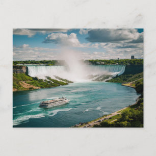 Niagara Falls Canada, Usa Postcard