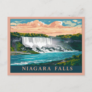 Niagara Falls Canada, Usa Postcard
