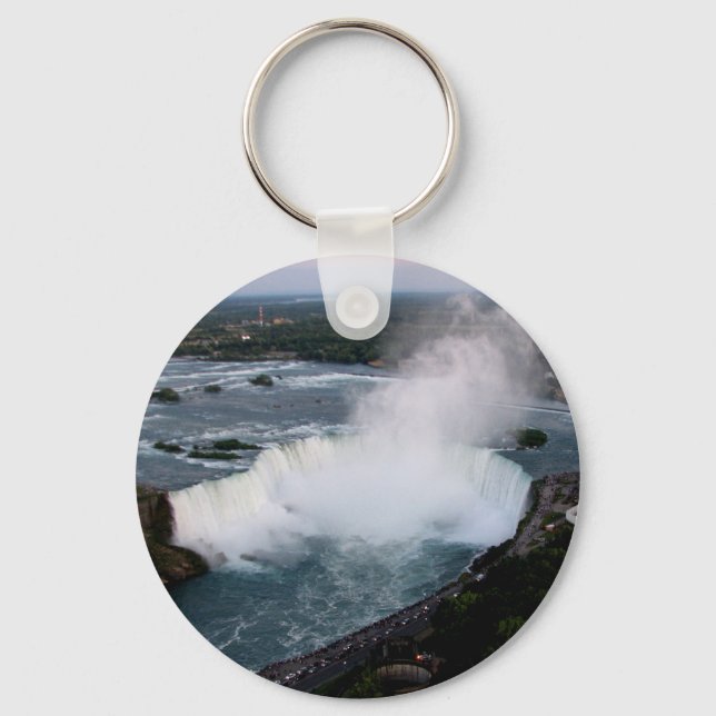 Niagara Falls: Canadian Horseshoe Falls (Aerial) Key Ring (Front)