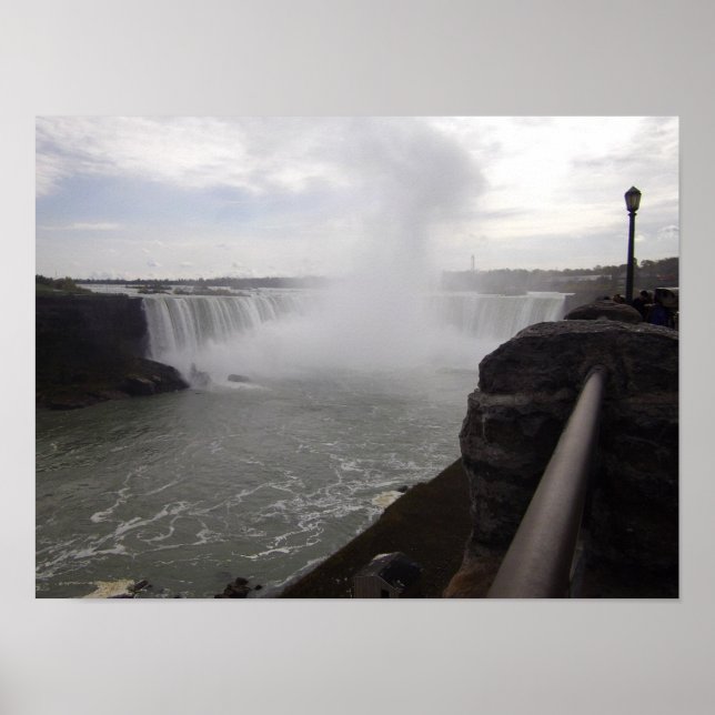 Niagara Falls Canadian Side Waterfall Photo Poster (Front)