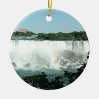 Niagara Falls Ceramic Tree Decoration