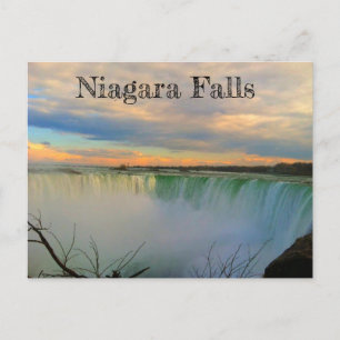 Niagara Falls Dramatic Sky Postcard