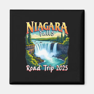 Niagara Falls Family Vacation Road Trip 2025 Trip  Magnet