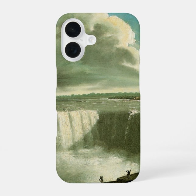 Niagara Falls From Table Rock by John Vanderlyn iPhone 16 Case (Back)