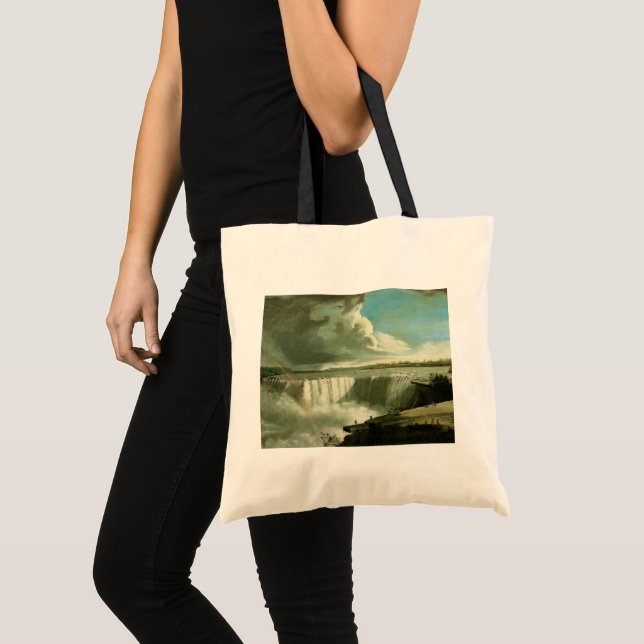 Niagara Falls From Table Rock by John Vanderlyn Tote Bag (Front (Product))