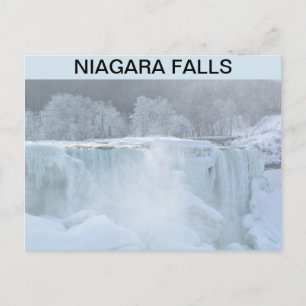NIAGARA FALLS FROZEN POSTCARD