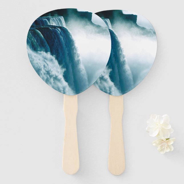Niagara Falls  Hand Fan (Front and Back)