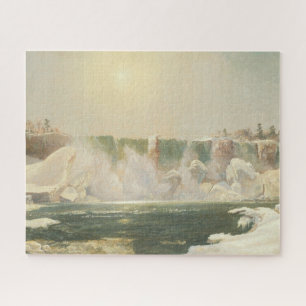 Niagara Falls in Winter (Ice in the Water) Jigsaw Puzzle