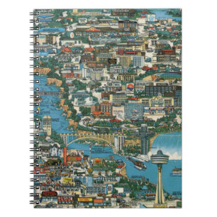 Niagara Falls Map Notebook