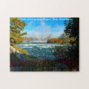 Niagara Falls Massachusetts. Jigsaw Puzzle
