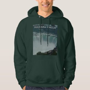 Niagara Falls Men's Basic Hooded Sweatshirt