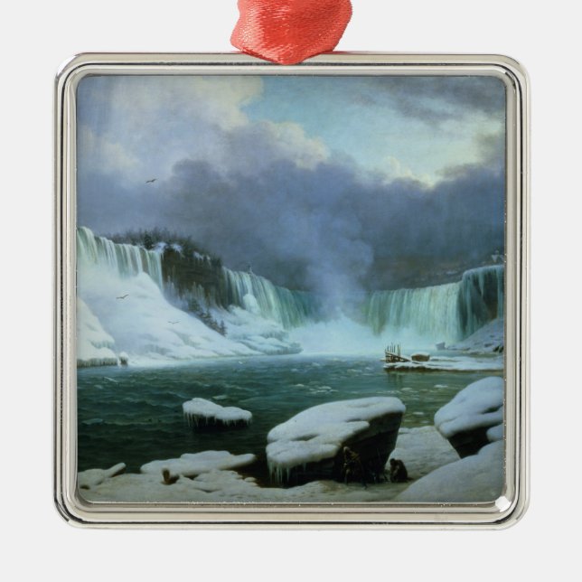 Niagara Falls Metal Tree Decoration (Front)