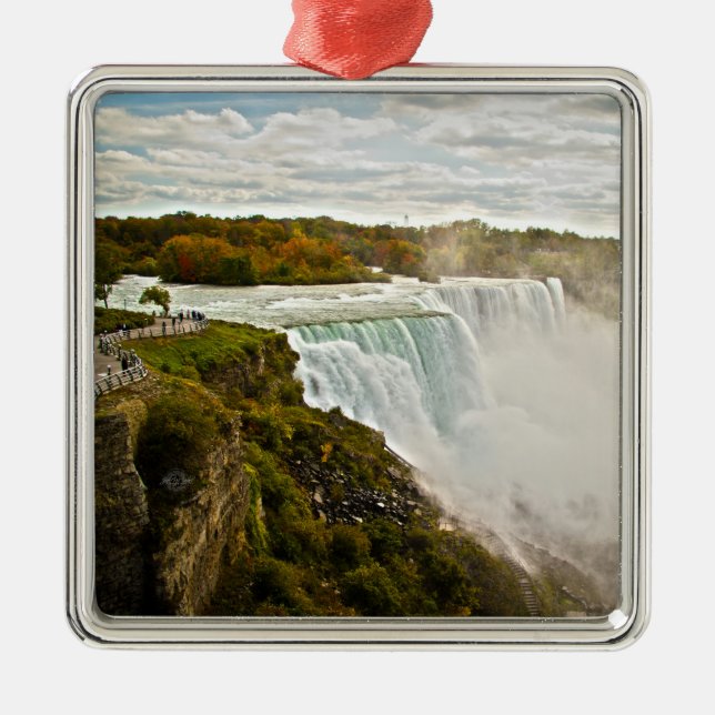Niagara Falls Metal Tree Decoration (Front)