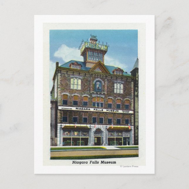 Niagara Falls Museum, View of a Water Nymph Postcard (Front)